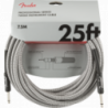 Fender Professional Instrument Cable 25' WHT TWD