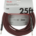 Fender Professional Instrument Cable 25' RED TWD