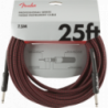Fender Professional Instrument Cable 25' RED TWD