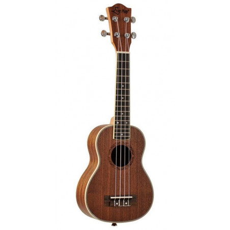 Brązowa gitara ukulele