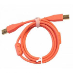 DJ TECHTOOLS Chroma Cable USB A/B 1,5 m - prosty pomarańczowy