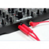 DJ TECHTOOLS Chroma Cable Audio RCA - JACK 6,3 - 1,5 m czerwony