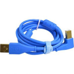 DJ TECHTOOLS Chroma Cable USB A/B 1,5 m - łamany niebieski