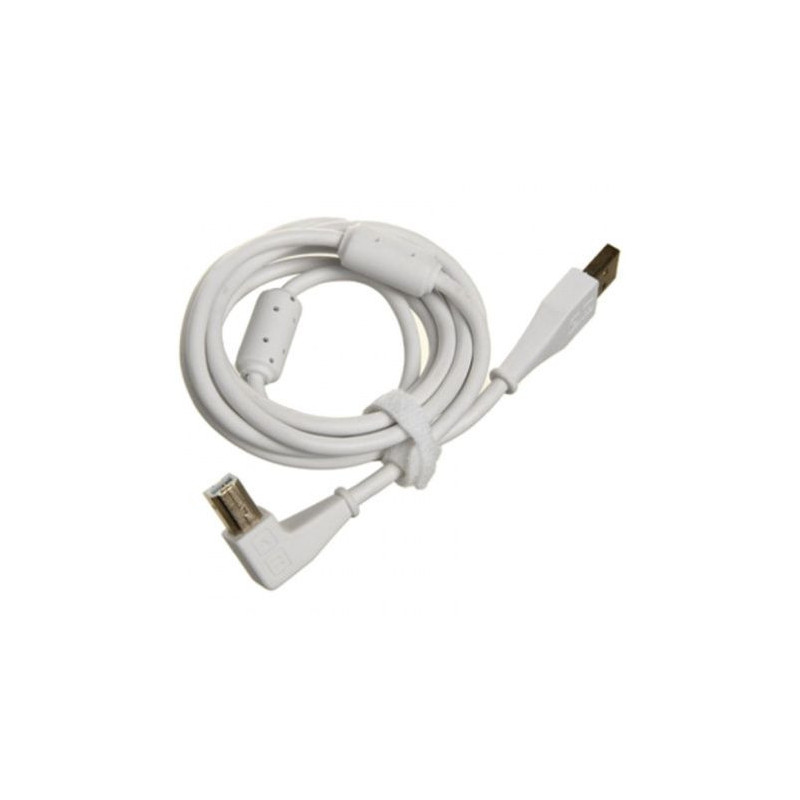 DJ TECHTOOLS Chroma Cable USB A/B 1,5 m - łamany biały