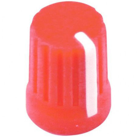 Dj TECHTOOLS Chroma Caps Super Knob 0 - czerwony