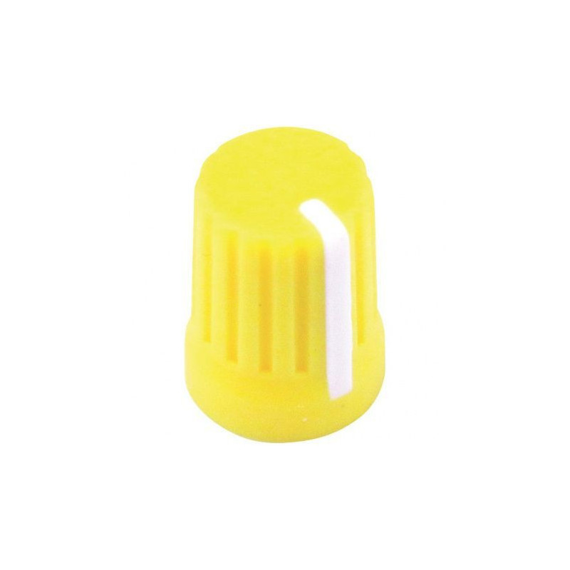Dj TECHTOOLS Chroma Caps Super Knob 0 - żółty