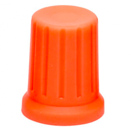 DJ TECHTOOLS Chroma Caps Encoder Thin - pomarańczowy