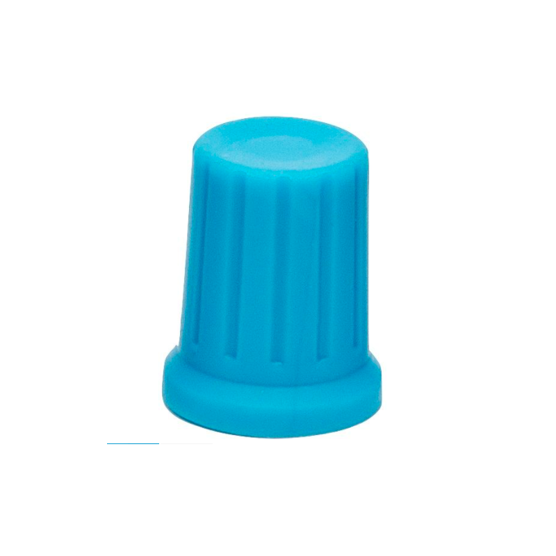 DJ TECHTOOLS Chroma Caps Encoder Thin - niebieski