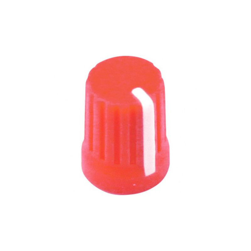 DJ TECHTOOLS Chroma Caps Super Knob 90 - czerwony