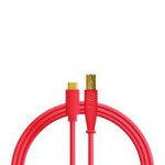 DJ TECHTOOLS Chroma Cable USB-C/B - czerwony