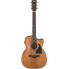 Gitara akustyczna marki Ibanez, w naturalnym kolorze drewna.
