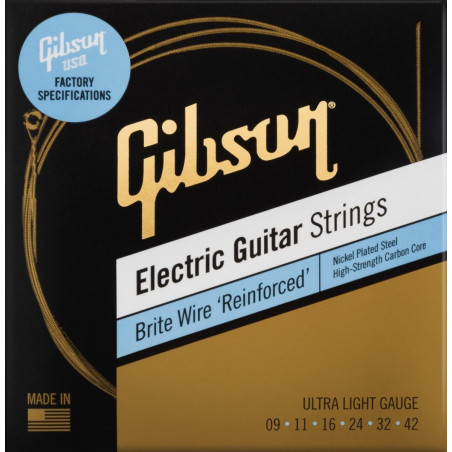 Gibson SEG-BWR9 Brite Wire Reinforced 9-42