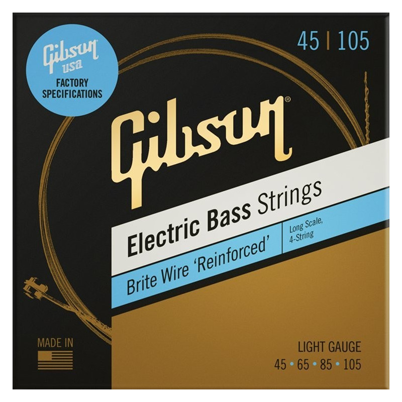 Gibson SBG-LSL Long Scale Brite Wire 45-105