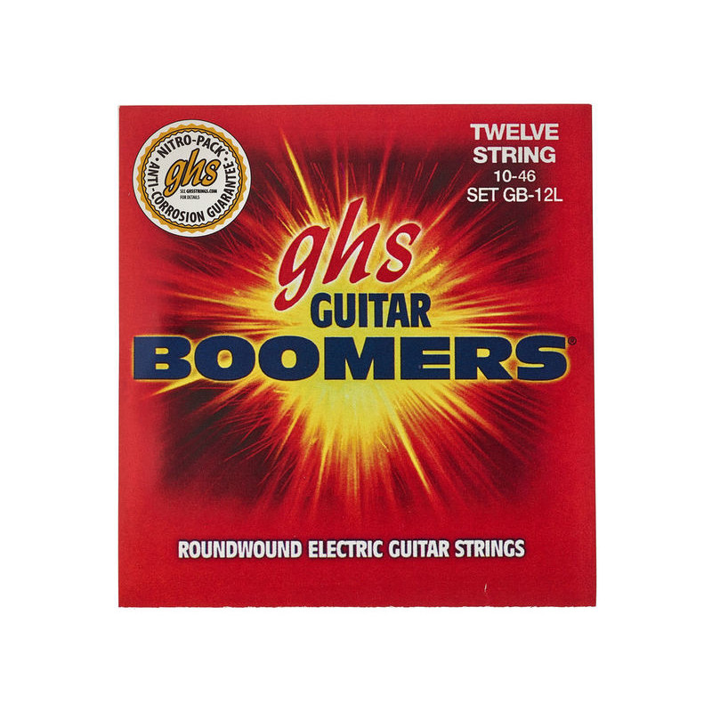GHS GUITAR BOOMERS GB-12L, 12-string