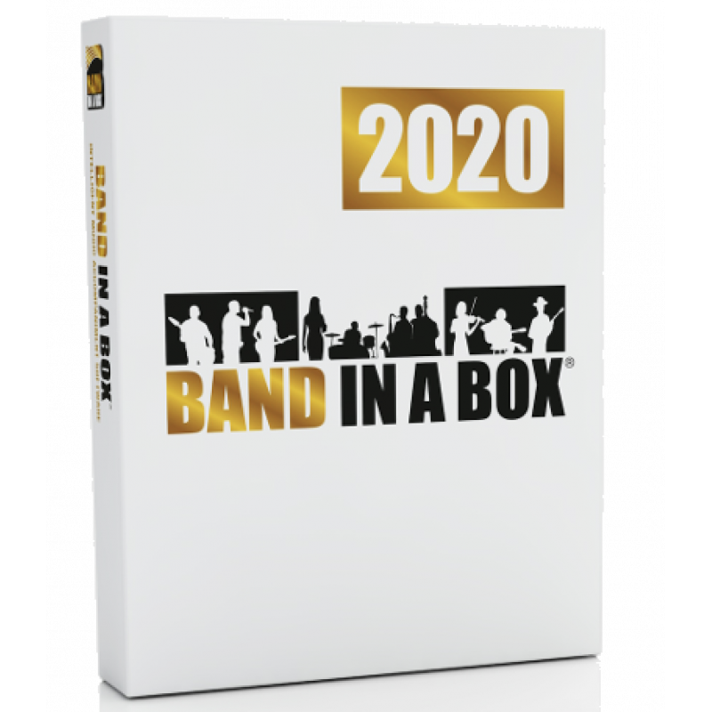 ‌PG Music Band-in-a-Box MegaPAK 2020 Box - Mac