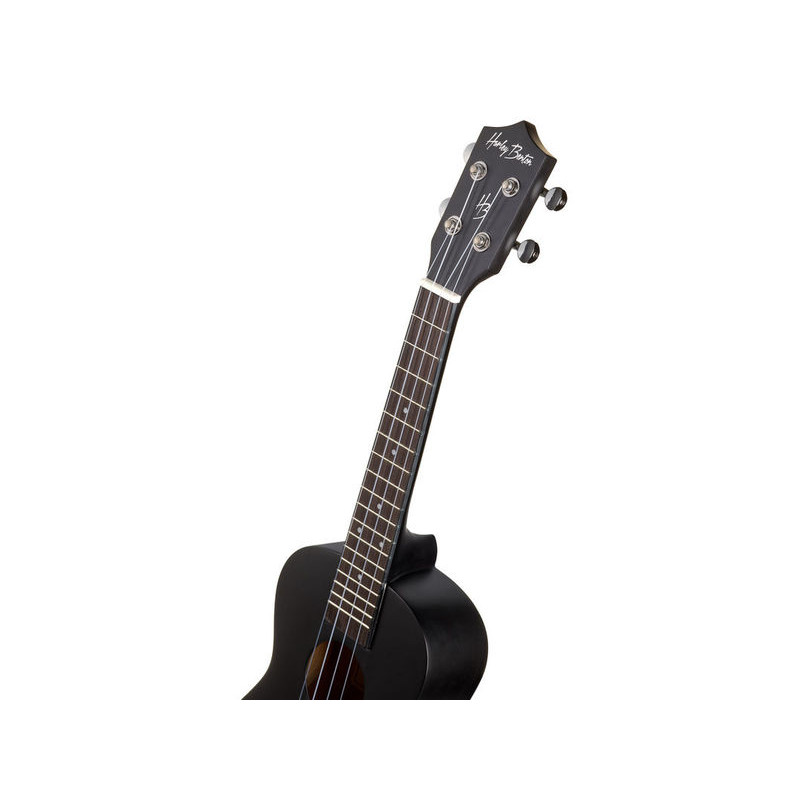 Harley Benton UK12C Black ukulele koncertowe z pokrowcem