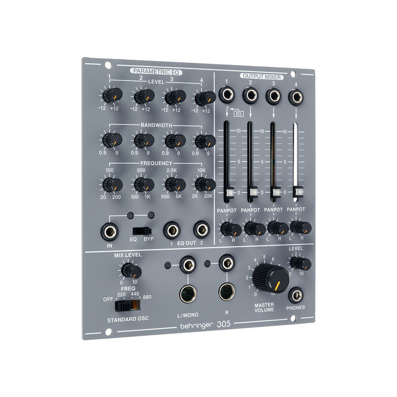 Behringer 305 EQ/Mixer/Output Equalizer, mikser modułowy