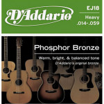 D'Addario EJ18 Phosphor Bronze 14-59