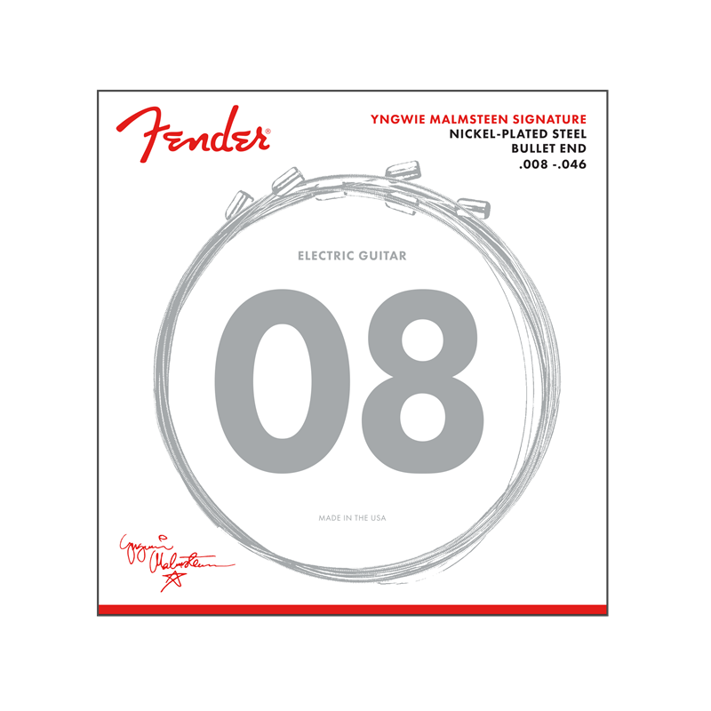 Fender Yngwie Malmsteen Signature Strings 8-46