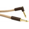 Fender 10' Angled Instrument Cable Pure Hemp Nat