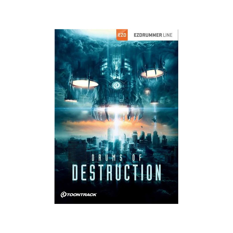 Toontrack Drums of Destruction EZX [licencja]