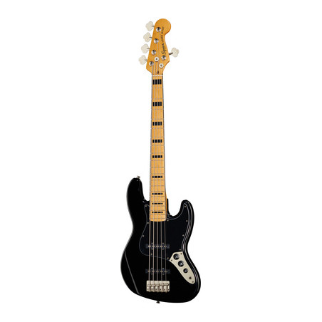 Squier Classic Vibe 70s Jazz Bass V MN BLK - gitara basowa 5