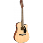 Fender CD-60SCE Dread 12-String WN NAT