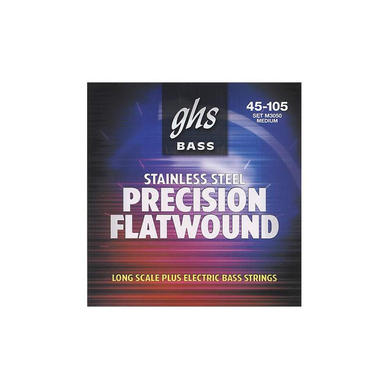 GHS M3050 Precision Flatwound 45-105