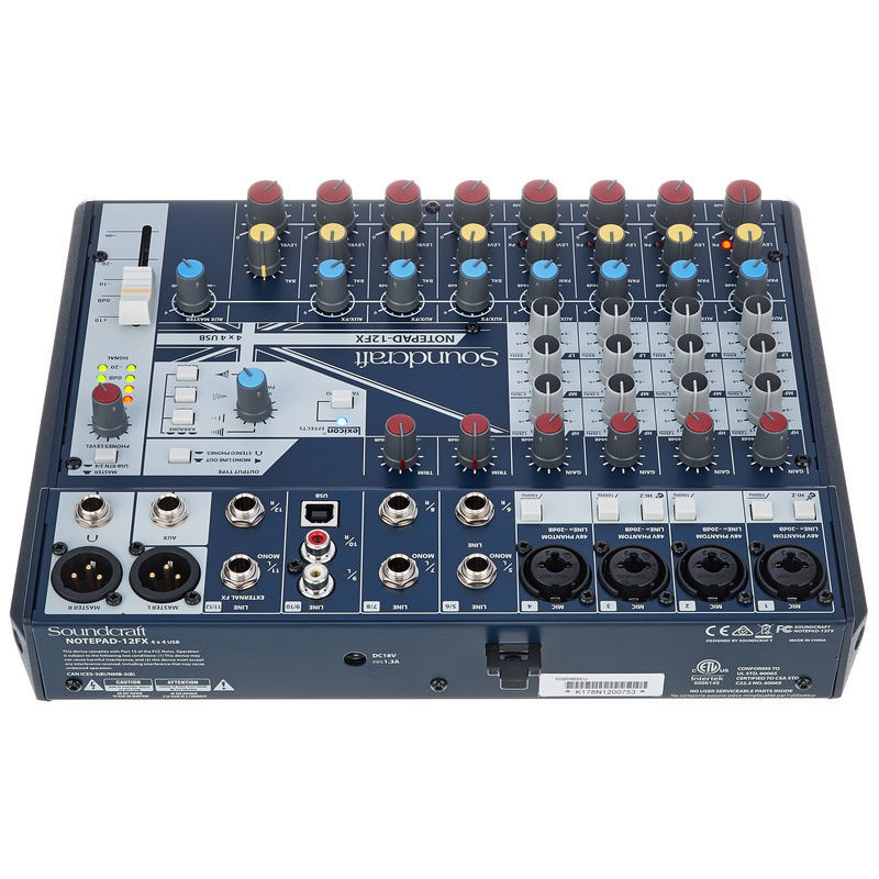 Soundcraft Notepad12FX