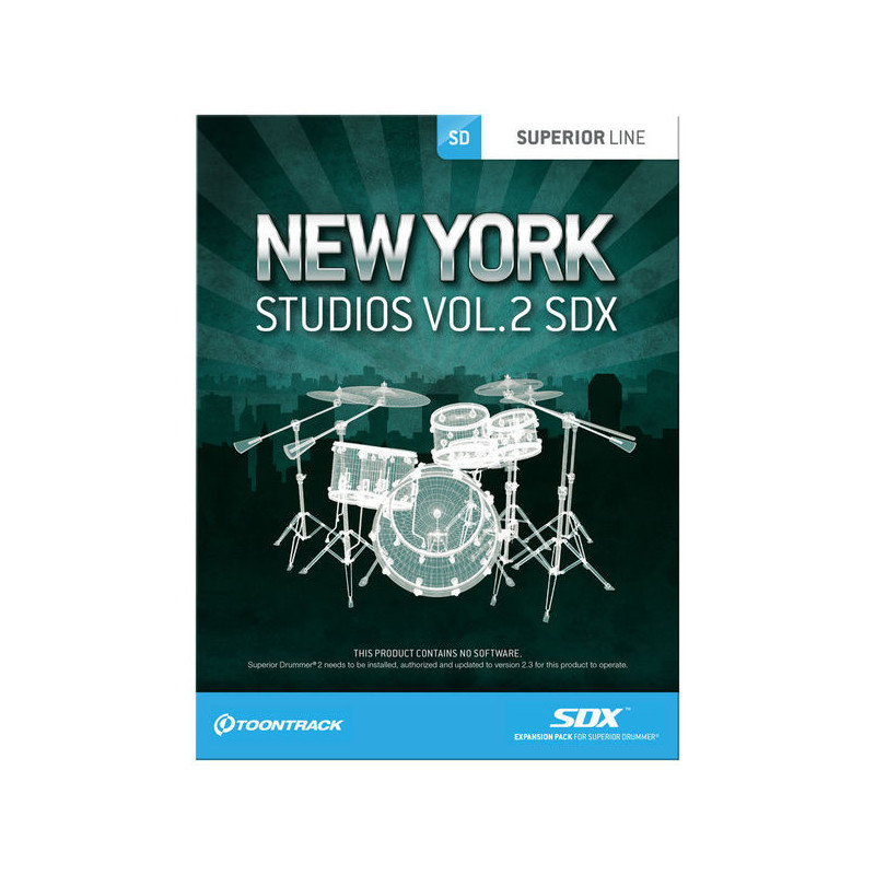 Toontrack SDX New York Studios Vol. 2