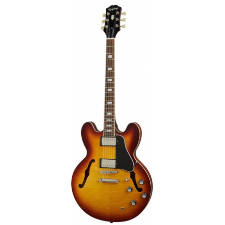 Epiphone ES-335 Figured RTB Raspberry Tea Burst