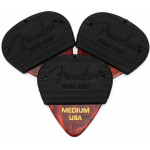 Fender Mojo Grip Picks 3-Pack Tortoiseshell Medium