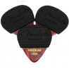 Fender Mojo Grip Picks 3-Pack Tortoiseshell Medium