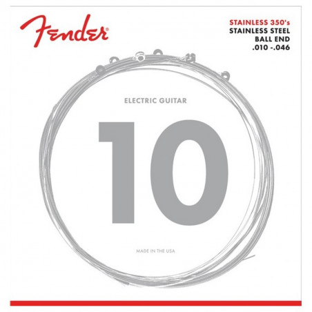 Fender 350R Stainless Steel 10-46