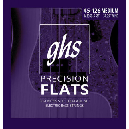 GHS 3050 M/5 Precision Flatwound 45-126