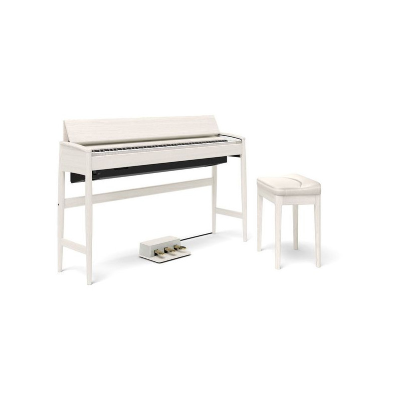 Roland Kiyola KF 10 Sheer White + bench