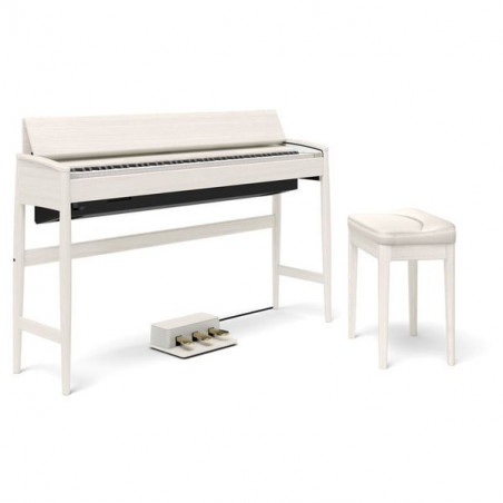 Roland Kiyola KF 10 Sheer White + bench