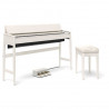 Roland Kiyola KF 10 Sheer White + bench