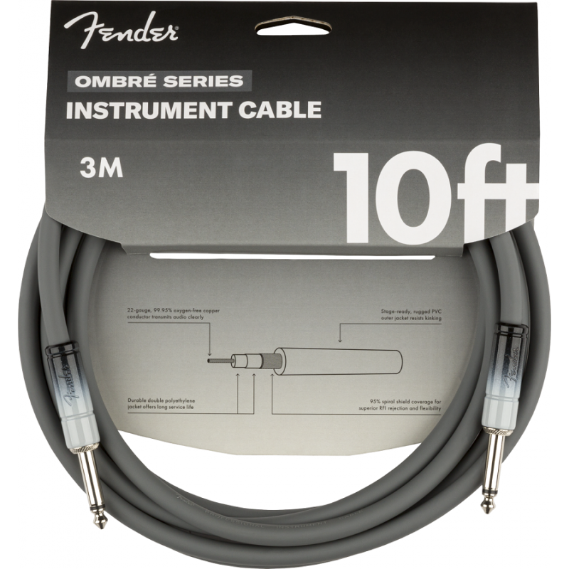 Fender Ombré 10' Instrument Cable SVS 3m
