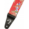 Fender Hawaiian Strap Red Floral