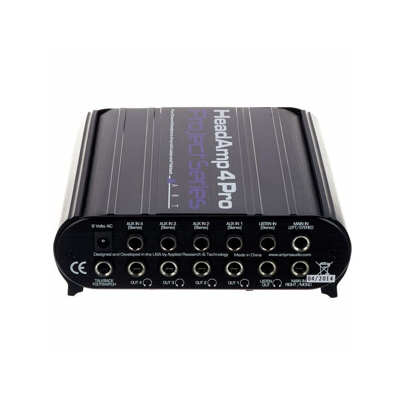 ART HeadAMP 4 PRO 4kanałowy wzmacniacz słuchawkowy