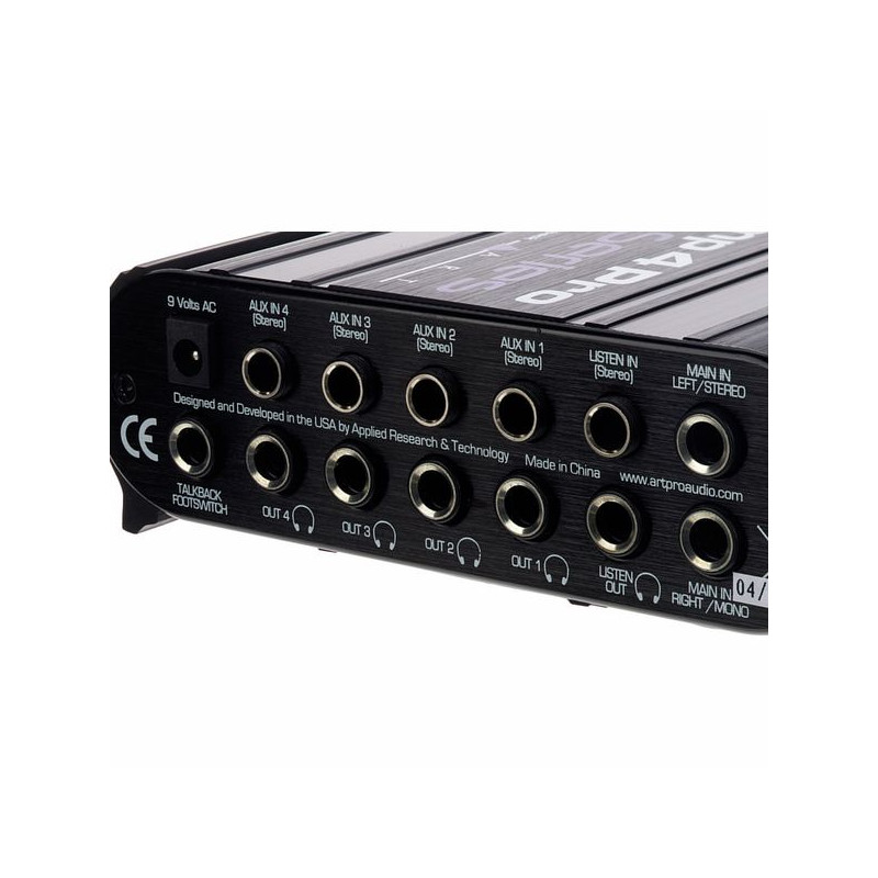 ART HeadAMP 4 PRO 4kanałowy wzmacniacz słuchawkowy
