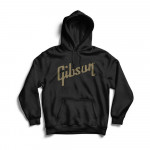 Gibson Logo Hoodie Black MD