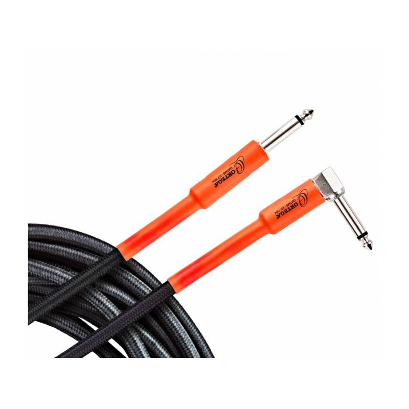 Kabel gitarowy z wtyczkami kątowymi