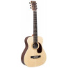 Akustyczny, klasyczny gitar Martin LX1E  w kolorze naturalnym z czarnymi detalami
