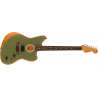 Zielony Fender Acoustasonic Telecaster